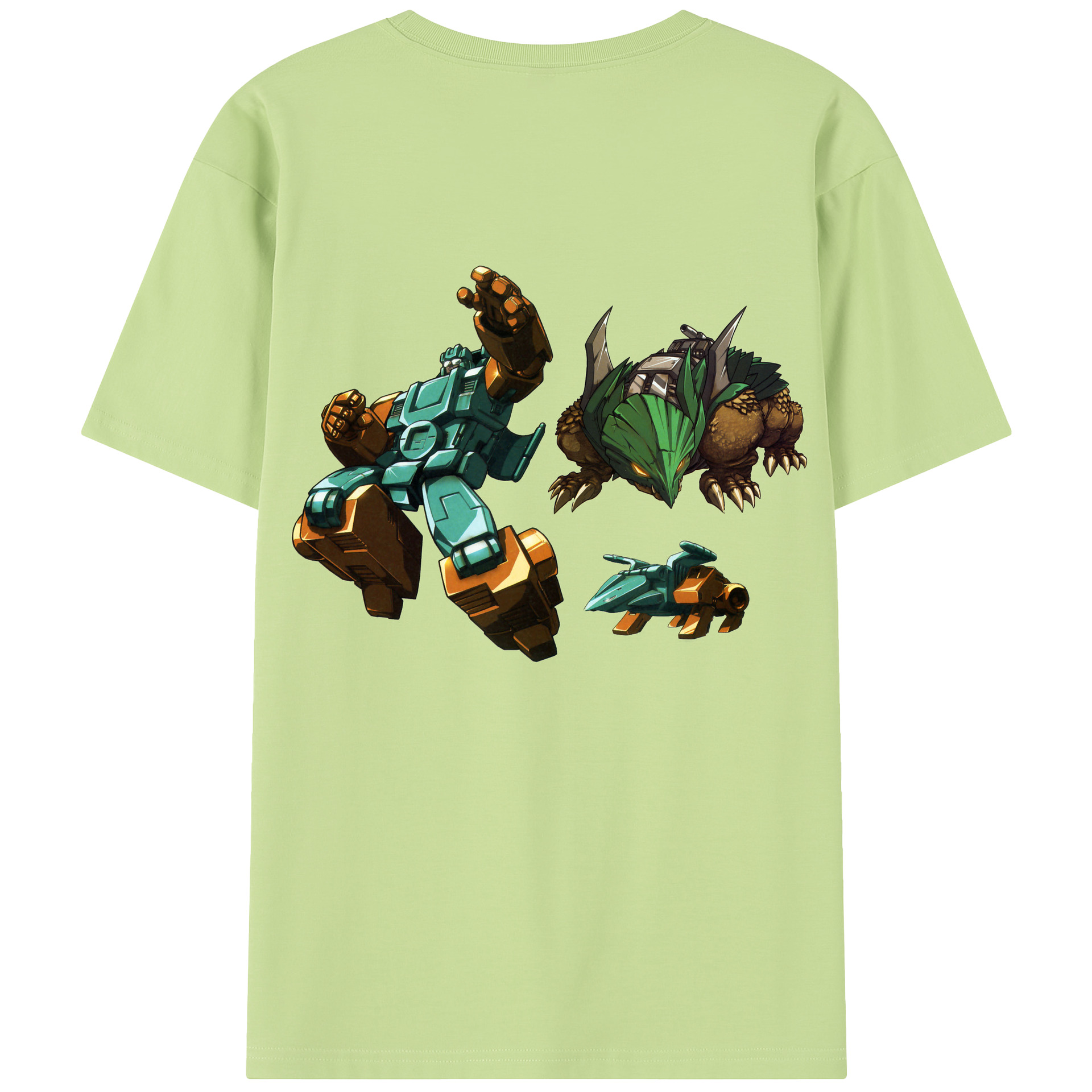 （画像用）  綿100％半袖Tシャツ（背面プリント）